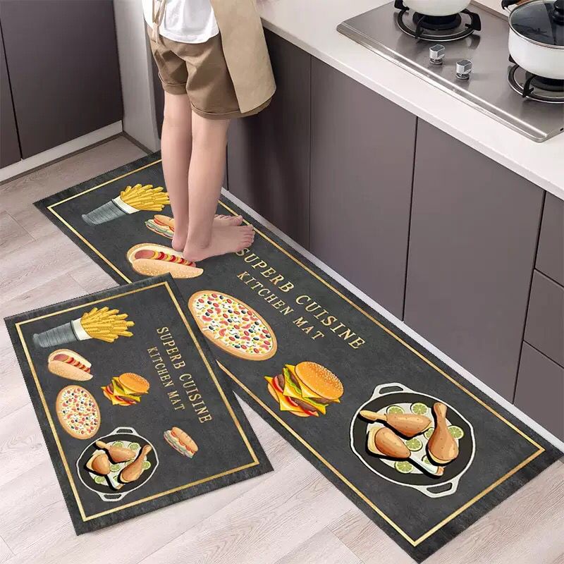 2-Piece Kitchen Mat Set