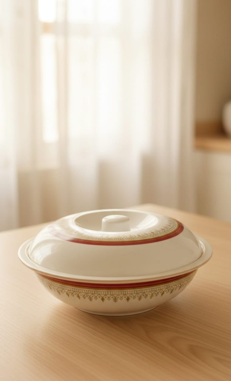 Acrylic Bowl With Cover