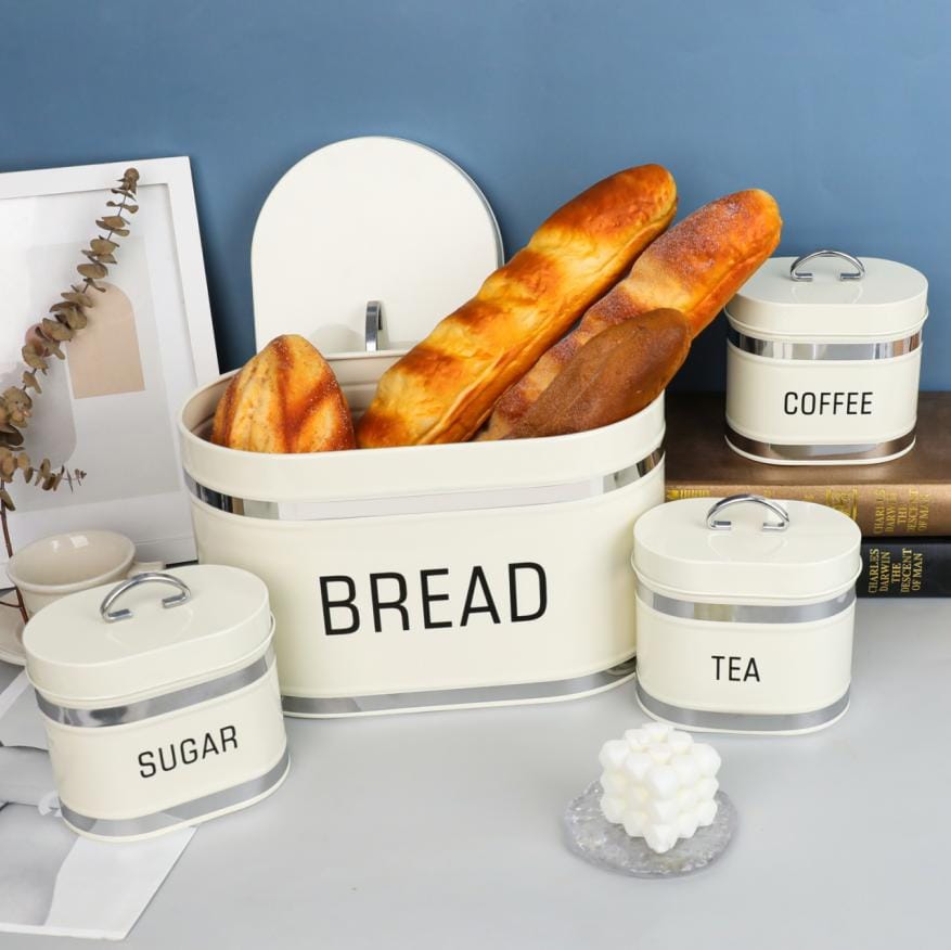 Kitchen accessories set with Bread logo