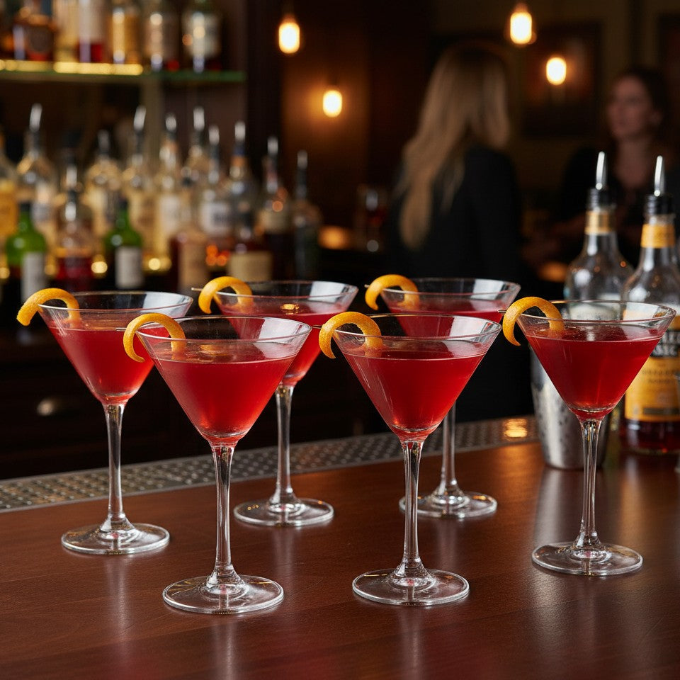 190ml Martini Glasses Set