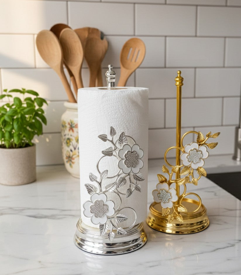 Elegant Kitchen Paper Roll Holder Tabletop