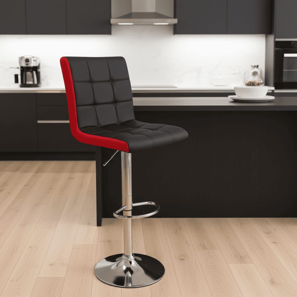 Modern kitchen island stool with a sturdy frame and comfortable seat