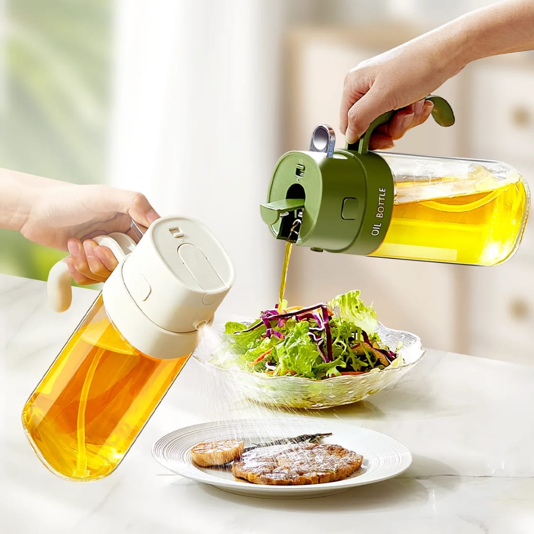 2in1 Multifunctional Oil Spray Dispenser