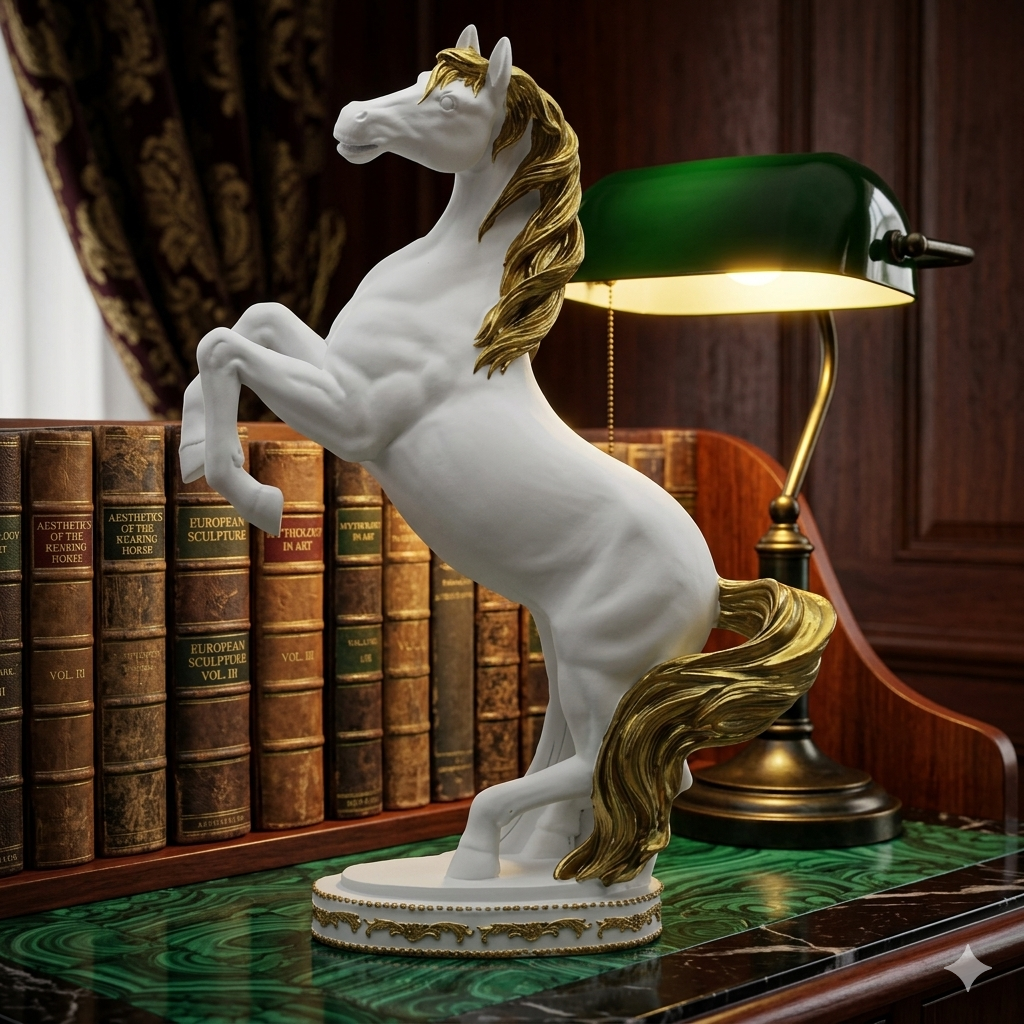 Ceramic Horse Statue