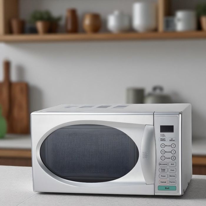 Ramtons 20 Liters Microwave and Grill Silver – RM/240