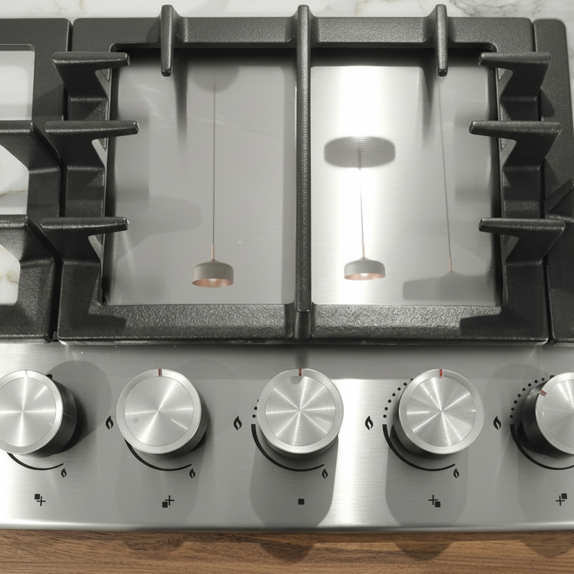 TLAC Built In Stainless Steel Gas Hob 90cm 5 Burner Cooker TGH9034SS