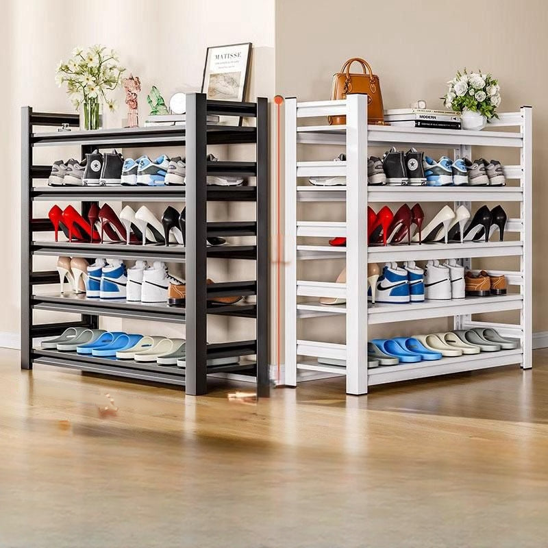 5-Layer Full Metallic Shoe Rack