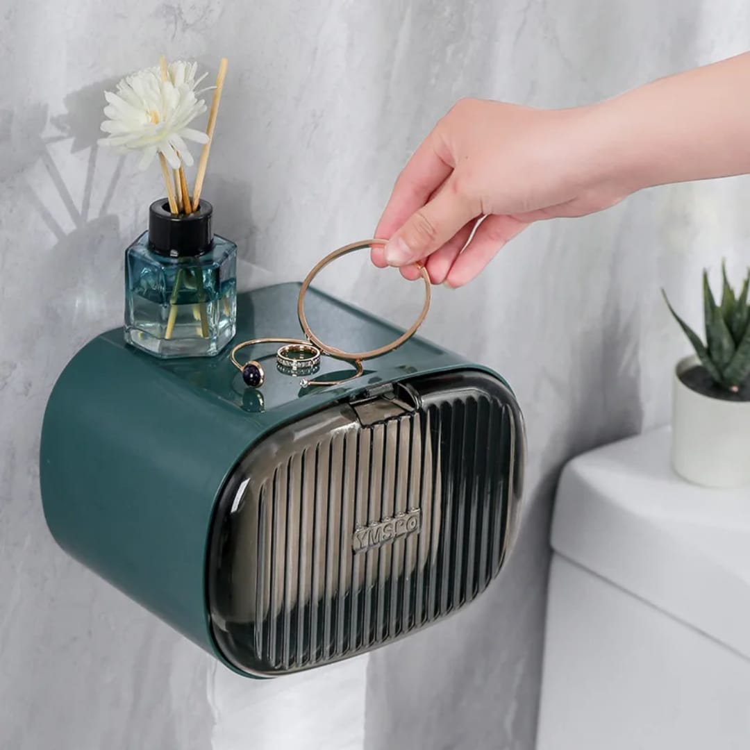 Tissue Holder With Storage