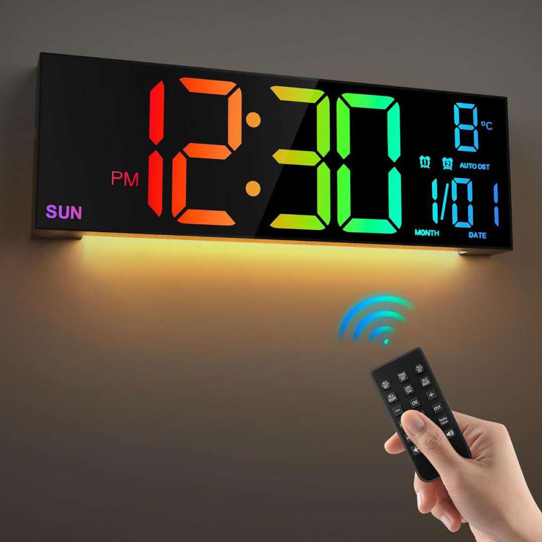 16 Inches LED Digital Alarm Clock
