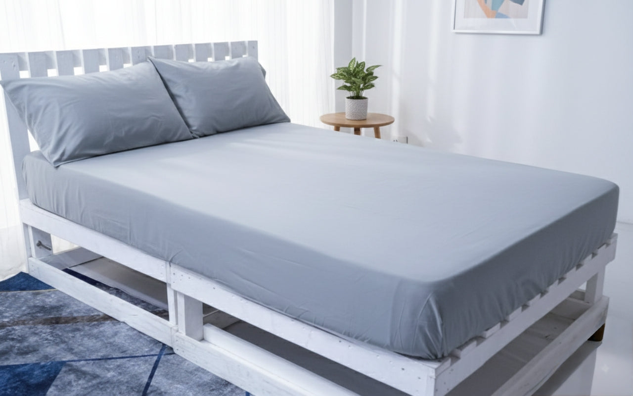 Fitted Cotton Bedsheets Set