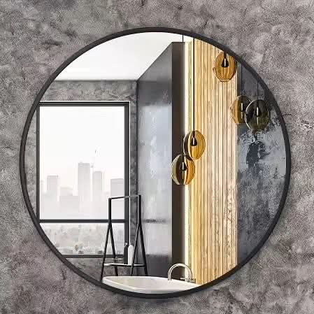 Round Unbreakable Mirror