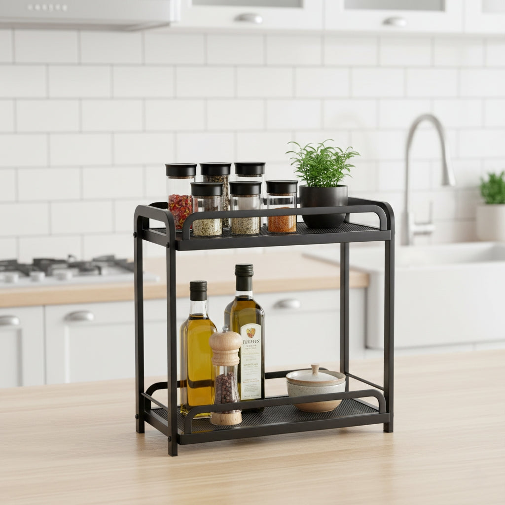 Free Standing Kitchen Storage Cabinet Organizer