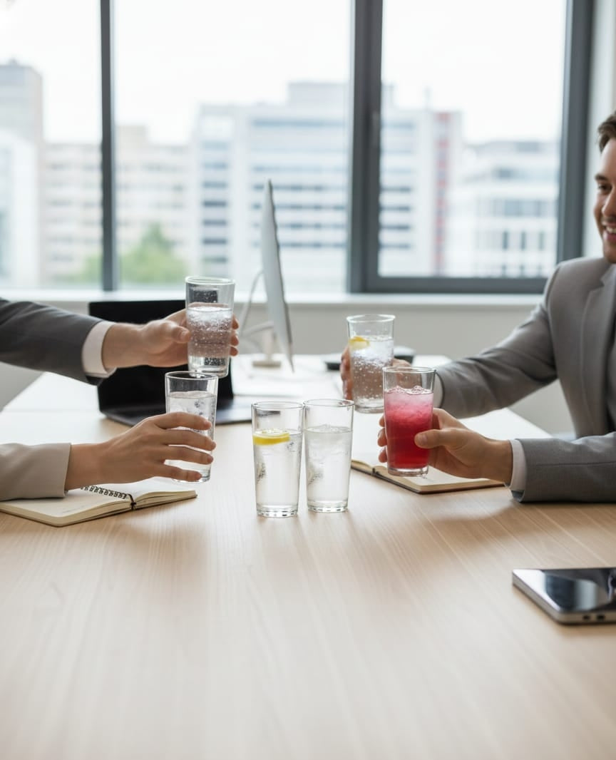 6pcs Glass Slim Long Clear Cup