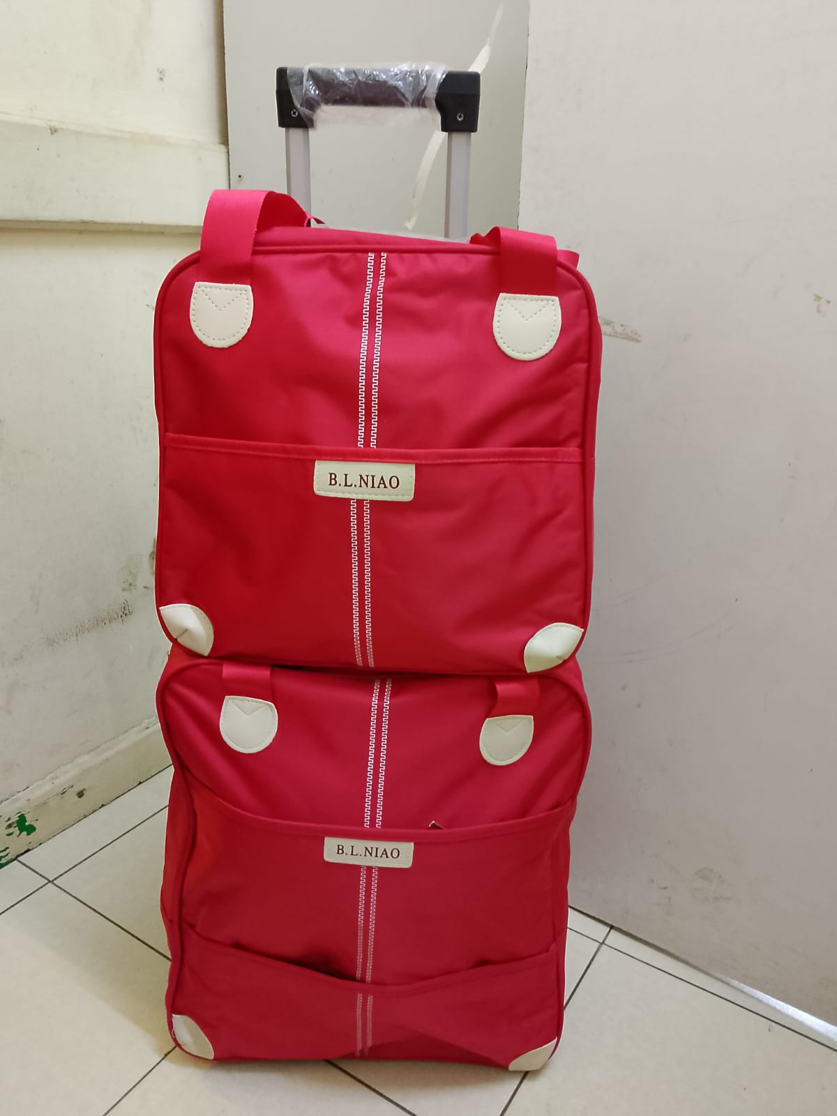 2pcs Travel Trolley Bag Set