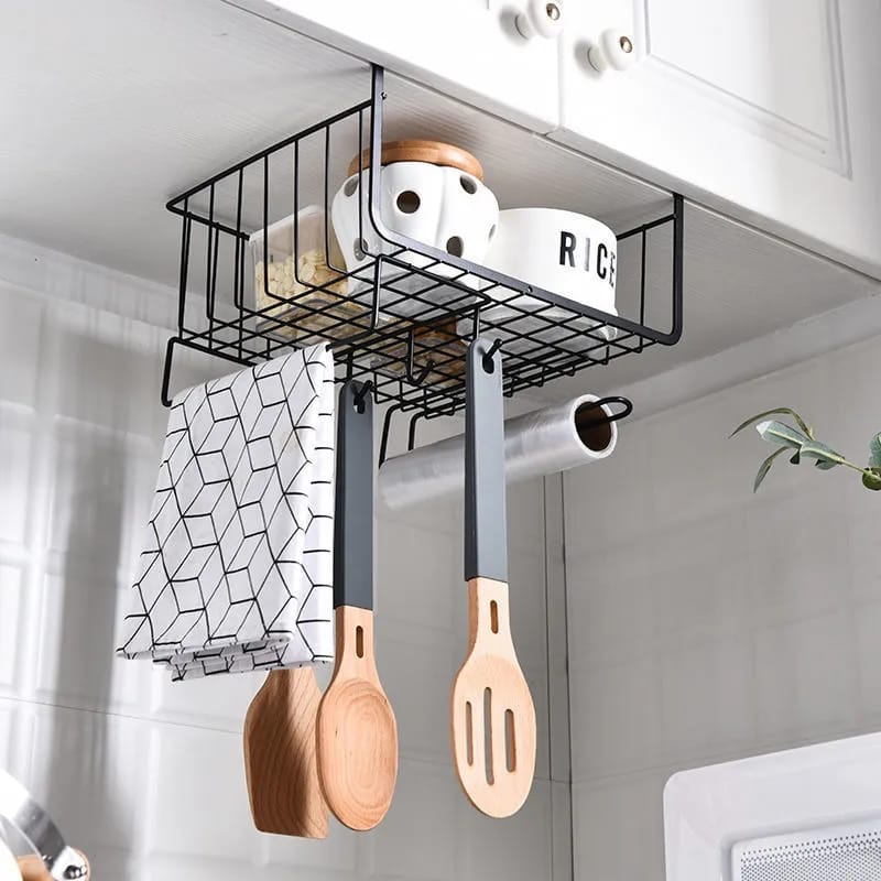 Metallic Under Shelf Rack