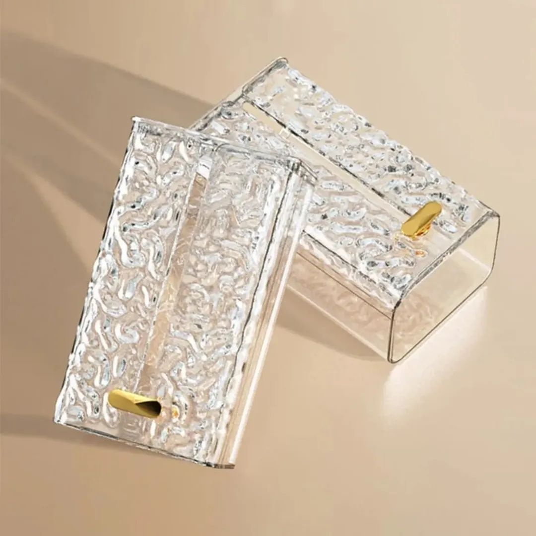 Acrylic Wall-Mounted Tissue Box Holder