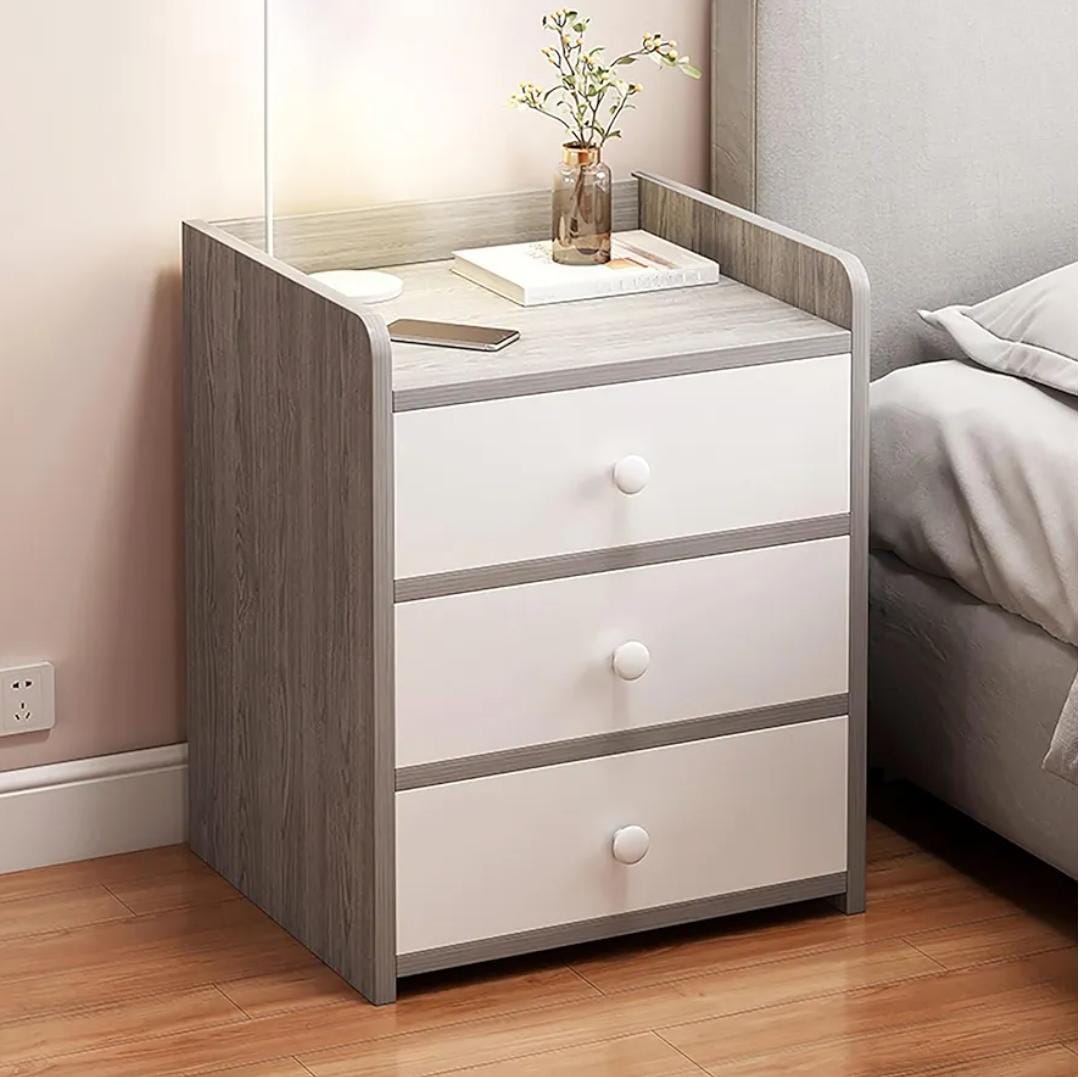 3 Drawer Bedside Table