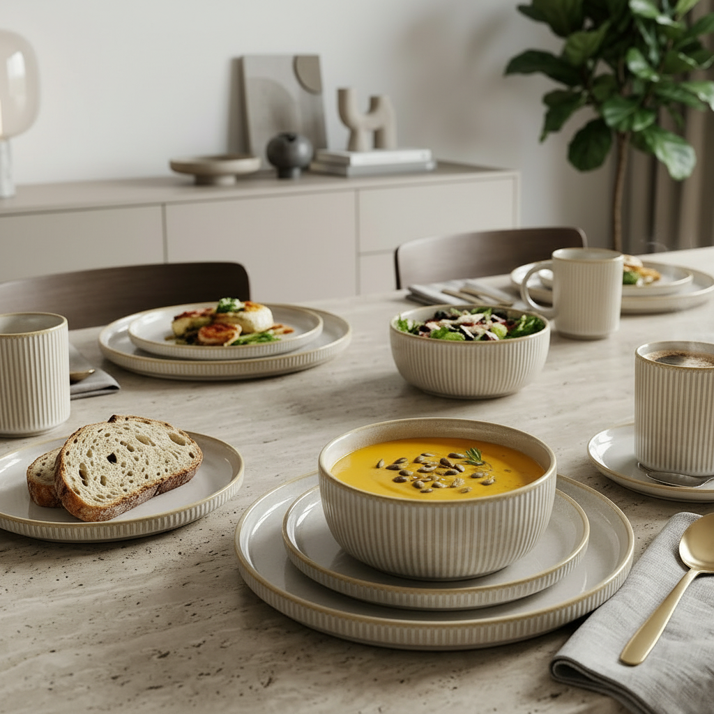 24 Piece Dinner Set