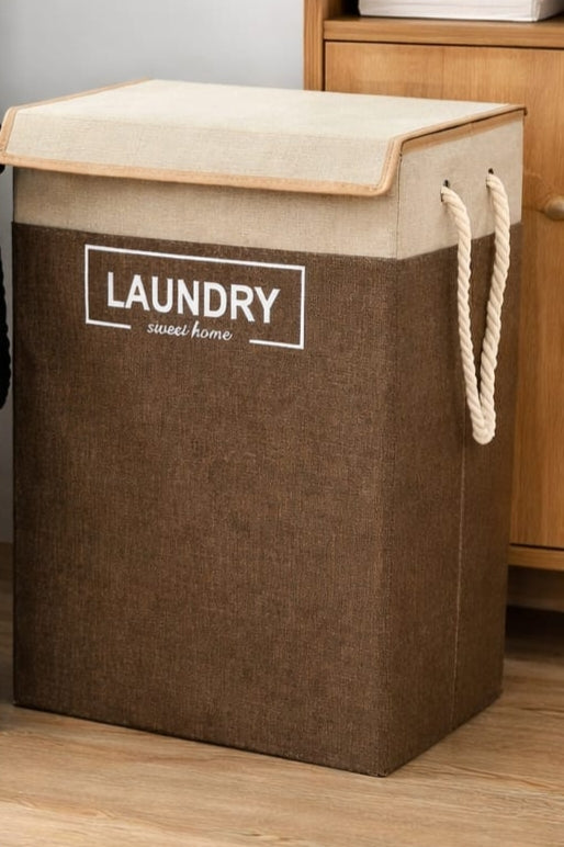 Foldable Laundry Basket With Lid