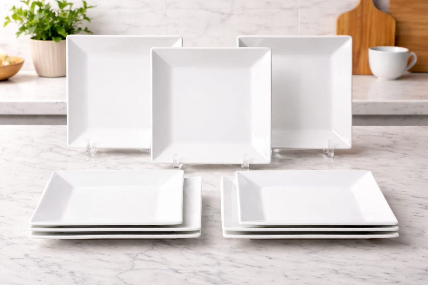 Square Collection Dinner Plate – Set Of 6 Pieces