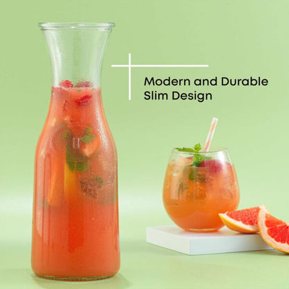 1L Glass Carafe with Plastic  Lid