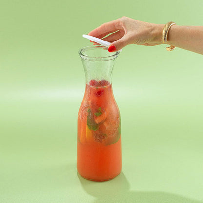 1L Glass Carafe with Plastic  Lid