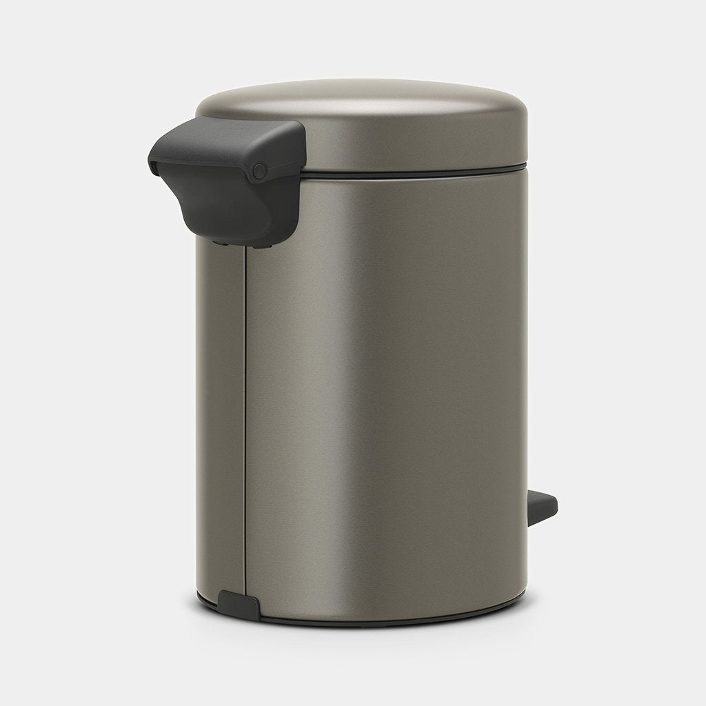 NewIcon Pedal Waste Bin –Platinum
