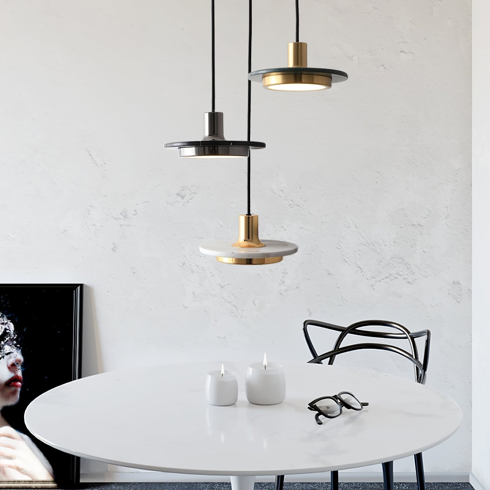 Disc Pendant Light