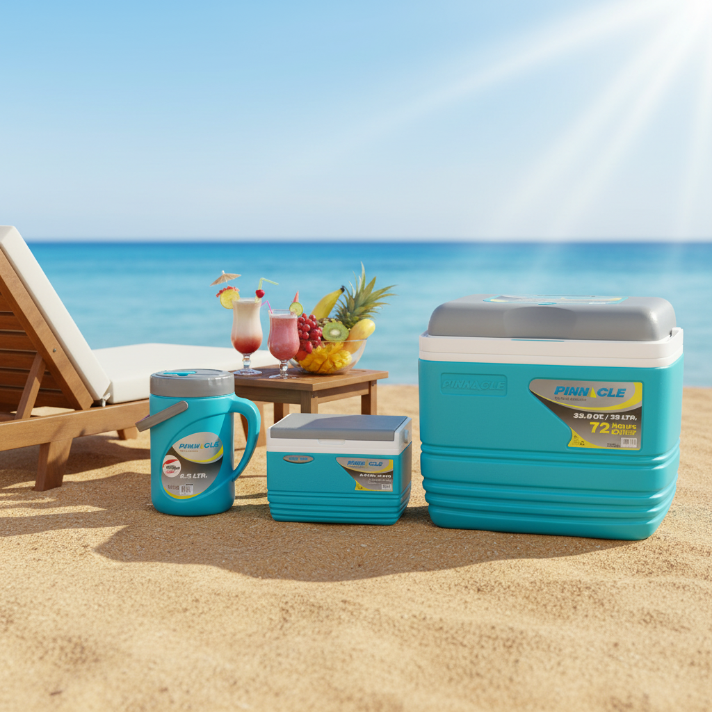 3 Piece Pinnacle Primero 32L +4.5L Pluto & 2.5L Insulated Storage Cooler Box Set TPX7005