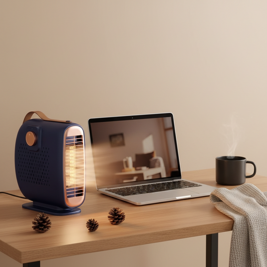 2 Gear High Efficiency Desktop Heating Machine 220V Hot Air Fan Heater