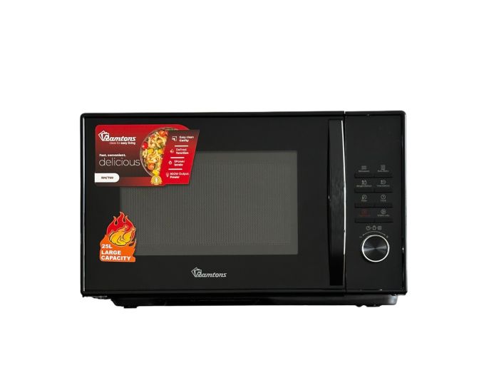 25 Litres Digital Microwave Black – RM/760