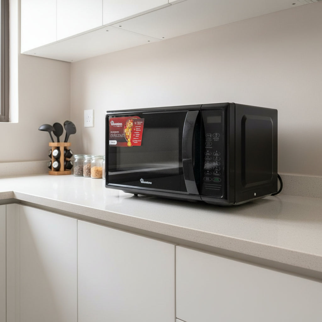 20 Litres Digital Microwave Black – RM/762