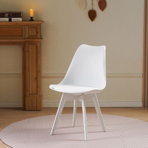 Dining Study Chair with PU Cushion
