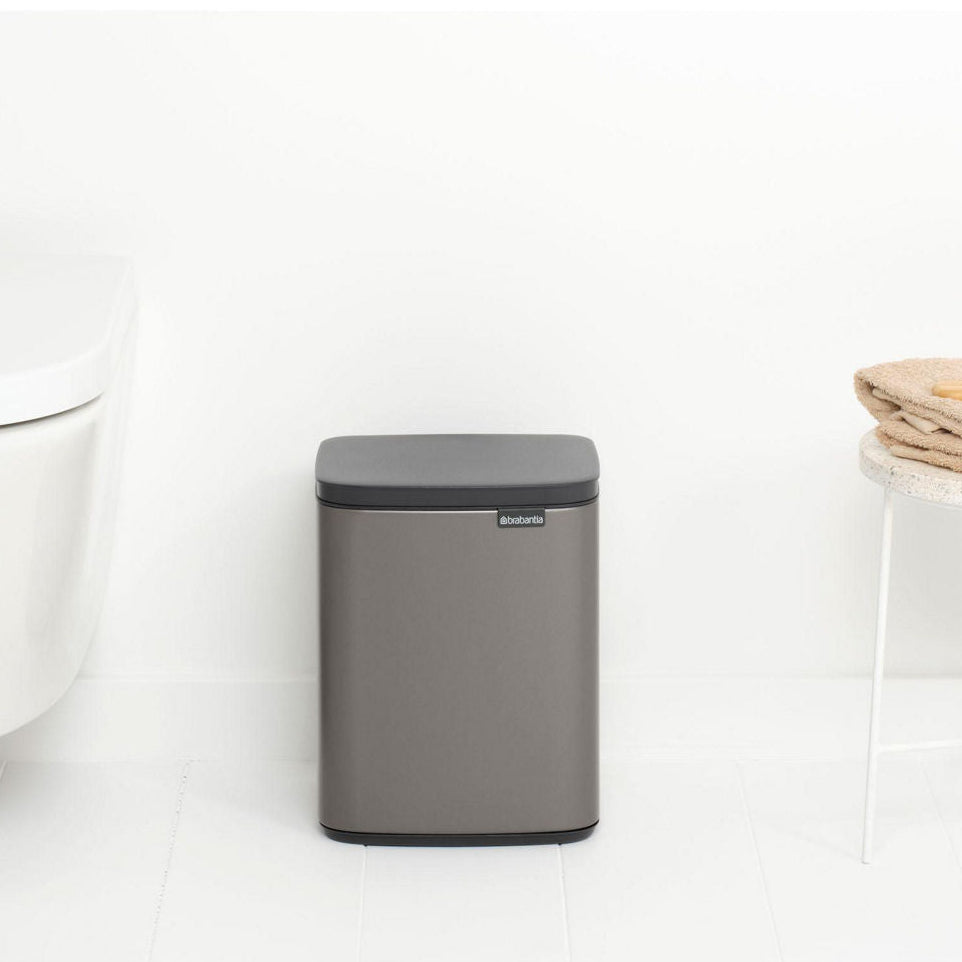 Brabantia Bo Waste Bin – Platinum