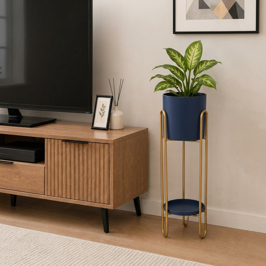 65 × 20cm Royal Blue Planter for Indoor and Outdoor Plant Displays available in Nairobi, Kenya