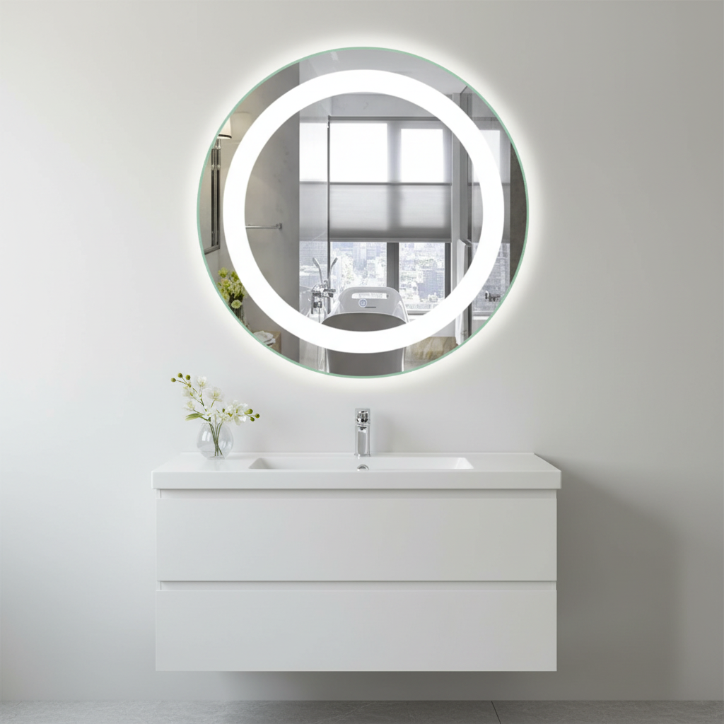 60CM Round Mirror Light with Touch Sensor, ML LS11