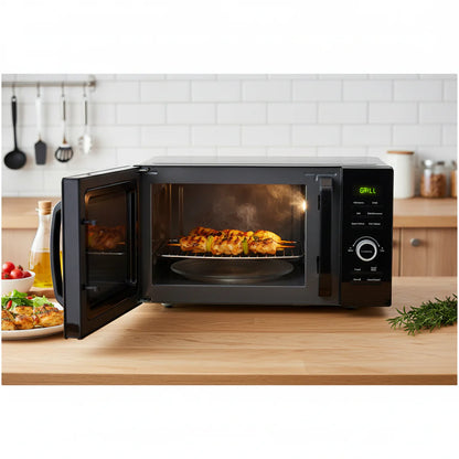 25L Digital Grill Microwave Oven 900W with Mirror Glass Door VAMG-25DGK