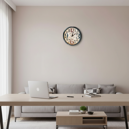 Vintage-Inspired Wall Clock