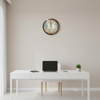 Vintage-Inspired Wall Clock
