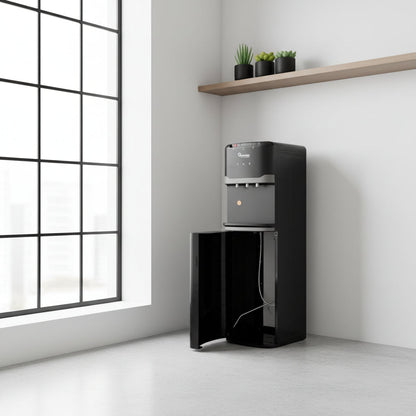 3 Tap Bottom Load Water Dispenser Black – RM/756
