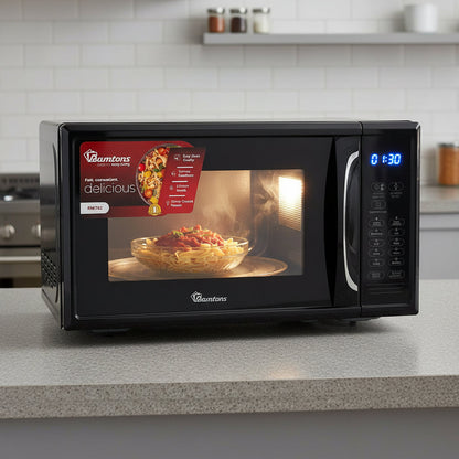 20 Litres Digital Microwave Black – RM/762