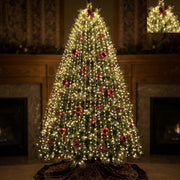 3 × 3m warm white LED curtain fairy lights for indoor and outdoor decoration, available in Nairobi, Kenya.