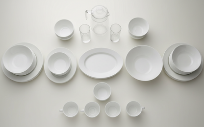 Luminarc White Essence 46Pc Dinner set-N1220