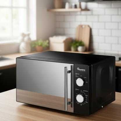 20 Litres Manual Microwave Black – RM/459