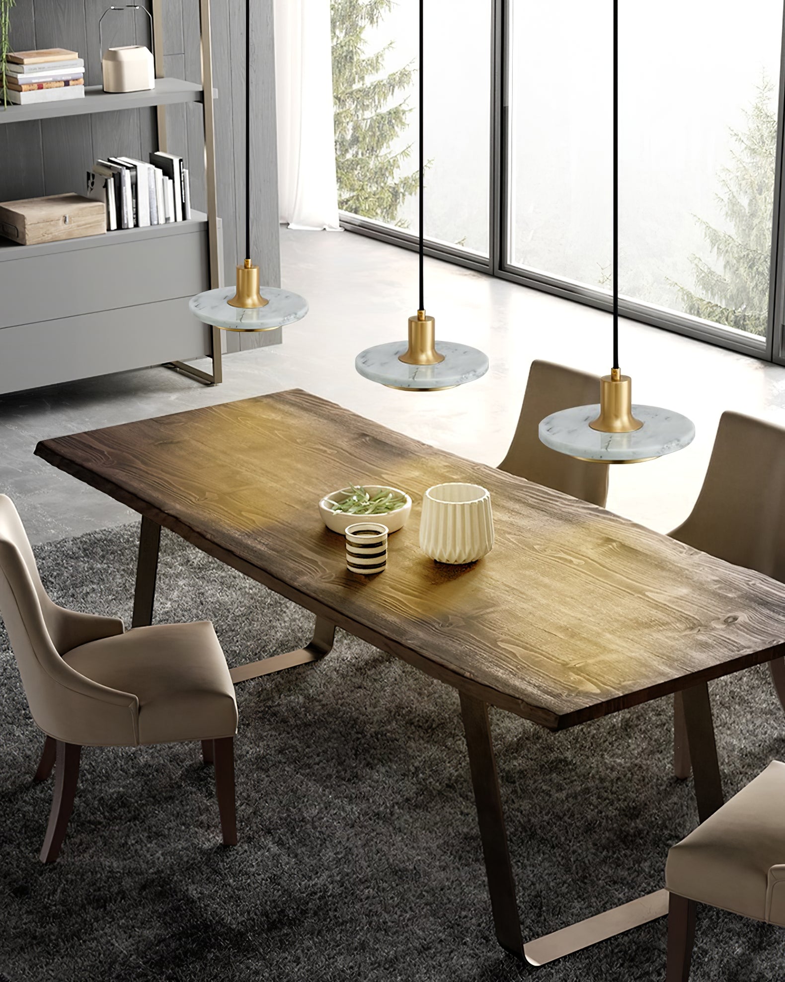 Disc Pendant Light