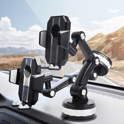 Gemelli Collections 360-degree rotatable shockproof car phone holder for GPS and hands-free mobile use