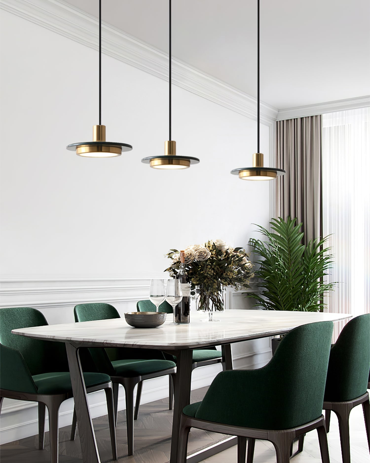 Disc Pendant Light