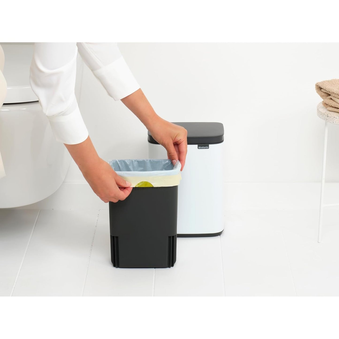 Brabantia Bo Waste Bin – White