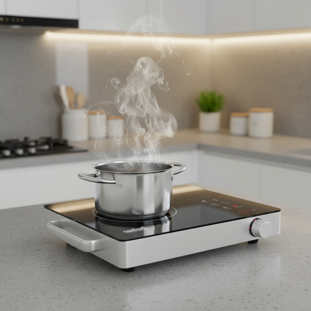 Dawood Lifestyle & Gadgets ke Sanford infrared cooker with ceramic heating element and digital display SF5195IC