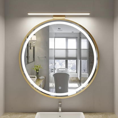 Round Mirror Light with Touch Sensor – 60cm, Day Light, ML LS06